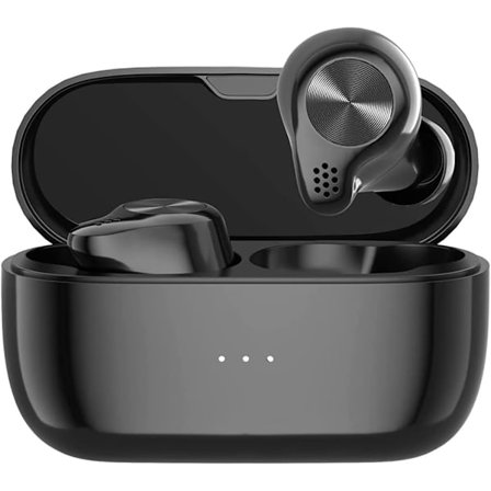 Trådlösa Bluetooth hörlurar, brusreducerande trådlösa hörlurar, 3D Dynamic Waterproof Sports Bluetooth hörlurar, 32H Touch Control med HD Inbyggd