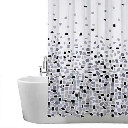 Duschdraperi Mögel- och Mildbeständigt - Blommönster