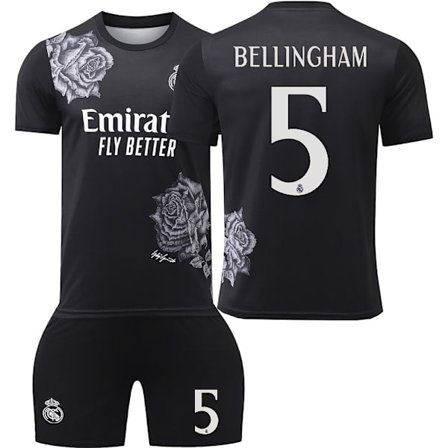 24-25 Real Madrid Joint No.5 Bellingham Børne- og voksenfodboldtræningssæt