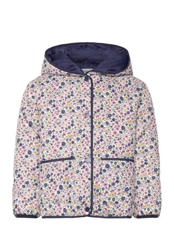 Mango | Flowers Print Quilted Anorak | 5-6