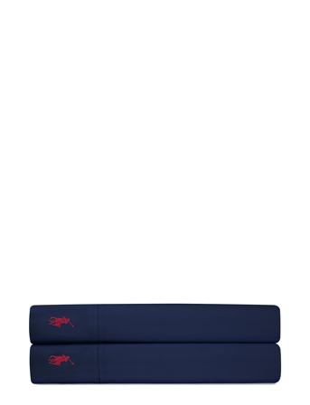 Polo Player Flat Sheet Home Textiles Bedtextiles Sheets Sininen Ralph Lauren Home