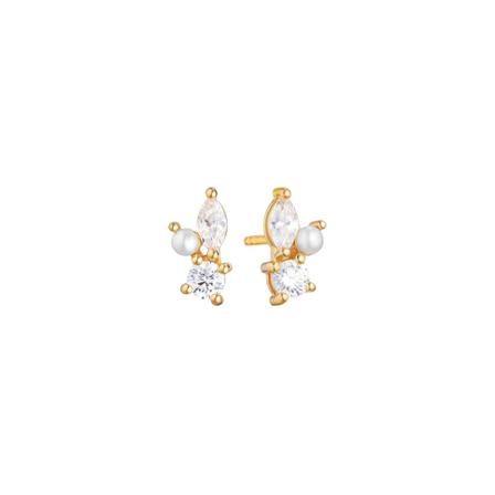 Sif Jakobs, Earrings Adria Tre Piccolo Geel, Dames, Maat:ONE Size