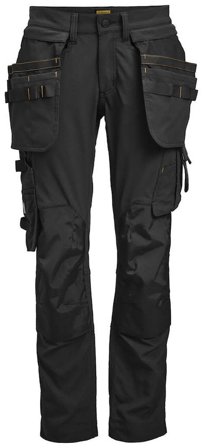 Jobman 2371 Arbeidsbukse svart D36, Klær