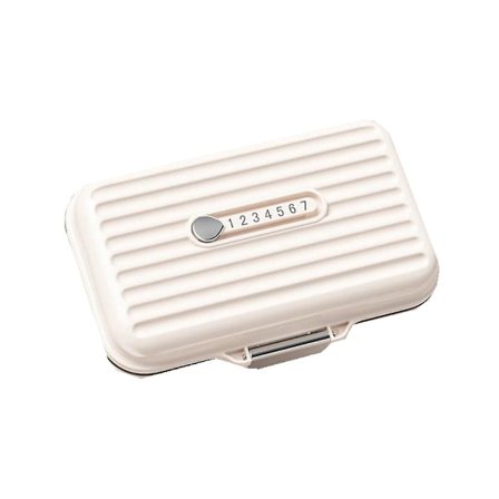 Mini Bærbar Pilleæske, 2024 Ny 7 Rum Daglig Medicin Pille Organiser