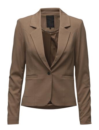 Carmen Blazer Blazers Single Breasted Blazers Brun Minus
