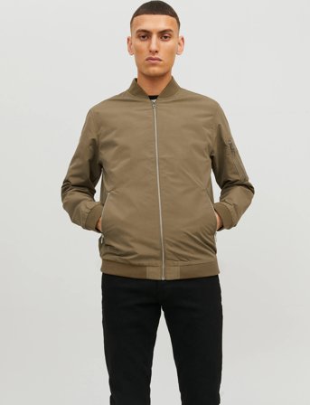 Jack & Jones Jjerush Bomber Noos - Green - M