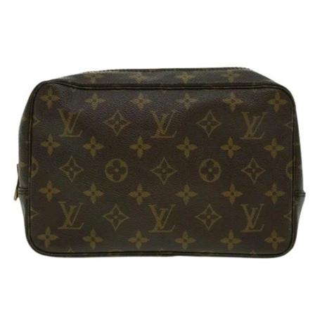 Louis Vuitton Vintage, Brown Canvas Louis Vuitton Trousse Toilette Bruin, Dames, Maat:ONE Size