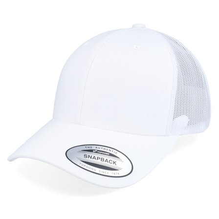Yupoong - White trucker Gorra - Retro White Trucker @ Hatstore