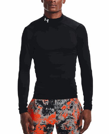 Under Armour UA CG Armour Comp Mock Svart