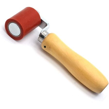 1-3/4 Tommer Professionel Tung 45mm Silikone Sømvalse Til PVC / TPO / EPDM Tag Vinyl Dækmembran Og Presenning Banner Svejsning, Automot