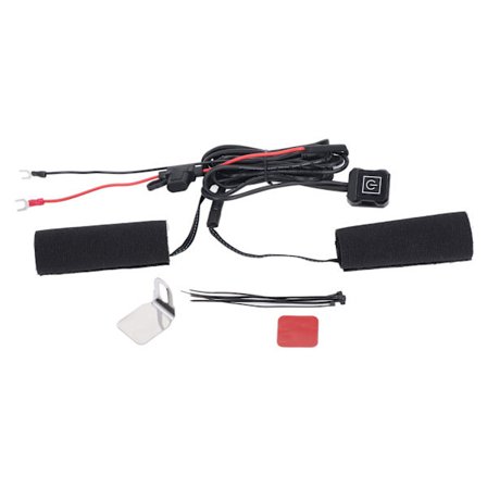 Motorcykel Uppvärmd Handtagsskydd 3 Nivåer IP67 Vattentät Kardborreband Fixering Värmehandtag 12V