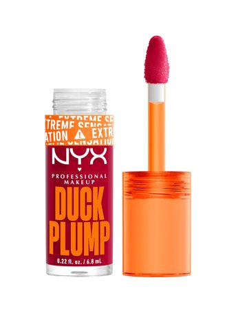 NYX Professional Makeup Nyx Professional Makeup Duck Plump Lip Lacquer 14 Hall Of Flame 7Ml - Red - 7 ml