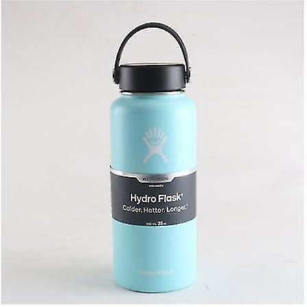 32oz Sports Water Bottle 40oz Stainless Steel Insulated Water Bottle Straw Lid