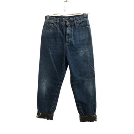 Saint Laurent Vintage Pre-ownedDenimjeans Blå, Dame