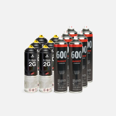 Molotow Burner 600 ml Bombing 12 Pack