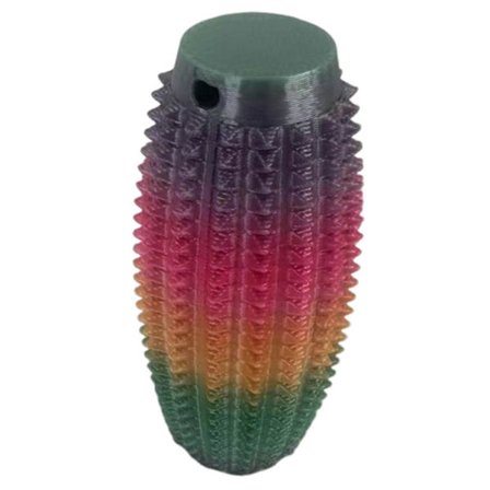 SpikyGrippieStimNyckelringBärbarÅngestlindringFidgetLeksakförVuxnaBarn,StressSensoriskFidgetmedTaktila[D]