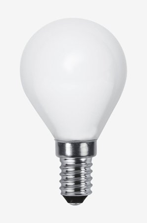 Globen Lighting - Lyskilde E14 Led Globe - Hvit - Lyspærer & glødepærer - Fra Homeroom