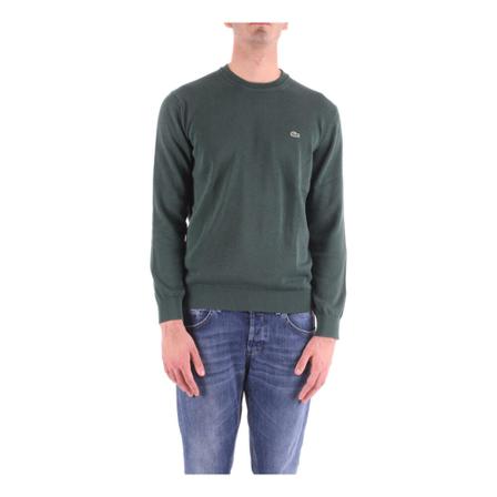 Lacoste Round-neck Strik Grøn, Herre Strik, Størrelse: M