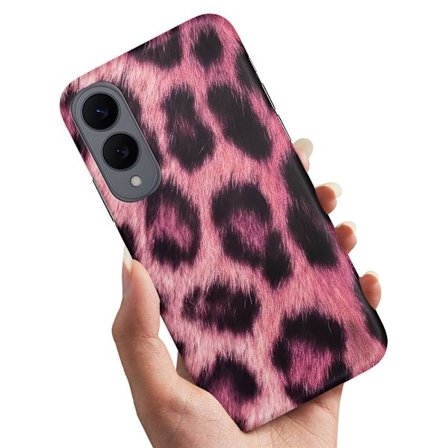 Samsung Galaxy S25 Edge - Deksel/Mobildeksel Pink Leopard