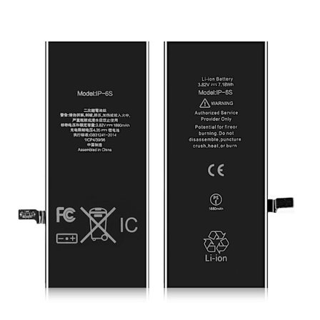 iPhone 6s IPARTS EXPERT 1880mAh Battery FCC/CE/RoSH