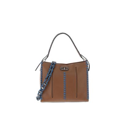 La Carrie Tas , Bruin , Dames , Maat: ONE Size Schoudertassen