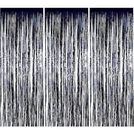 Metallinen Tinsel-verhot, Foliohuurre-reunukset, Oviverho DXGHC