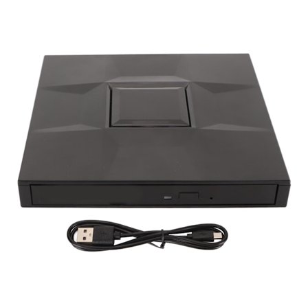 USB 3.0 USB C Extern CD DVD-enhet Optisk Diskläsare för Laptop PC Stationär Windows OS X Linux