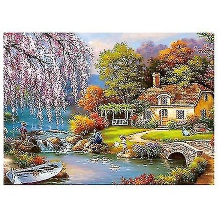 1000 brikker puslespil DIY boligindretning [YATOY]