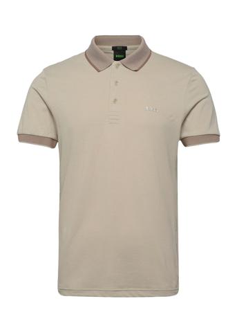Paule Polos Short-sleeved Beige BOSS
