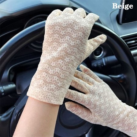 Sommerhandsker Luffer BEIGE