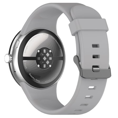 Google Pixel Watch 4 / 3 45 mm Armband Silikon Grå