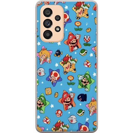 Kompatibelt Mobilskal till Samsung Samsung Galaxy A53 5G Nintendo Mario Mönster Switch Spel