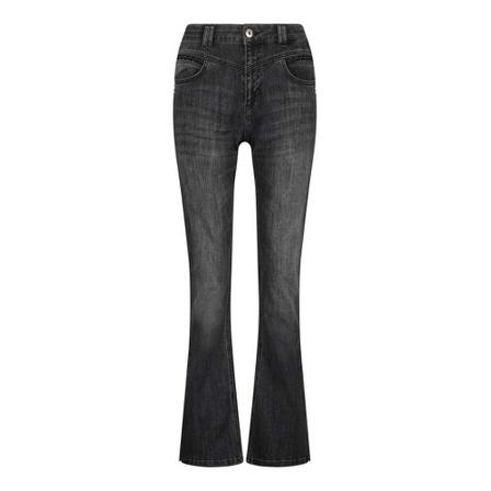 Tramontana, Trousers black denim Zwart, Dames, Maat:L