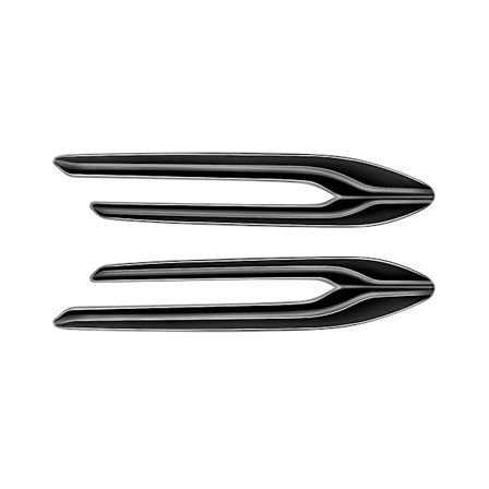 Bilsida Vingskylt Emblem Cover Trim Dekaler Bil Exterör Styling Sida Ving För -60 2022+ R