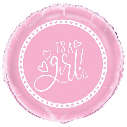 It's A Girl Folieballong