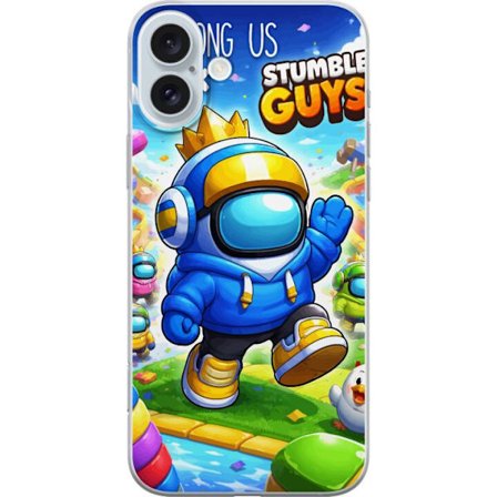 Kompatibelt Mobilskal till Apple iPhone 16 Plus Crowned Space Runner