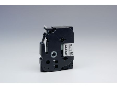 Brother Tape TZES141 18mm svart på klar - Lyreco - Kontorsmaskiner - Märkmaskiner och tape - Tape - Brother TZ