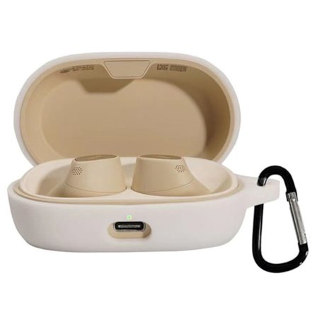 Silikonfodral till Jabra Elite 7 Pro - Vit