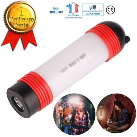 TD Camping Lantern led USB uppladdningsbar mobiltelefon powerbank externt batteri fiske Vattentät Utomhus vandringslampa