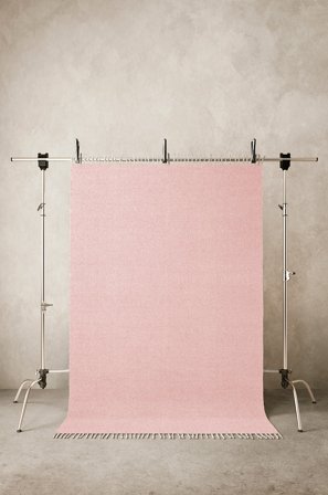 Jotex - Bomullsteppe Akryl/Bomull/Polyester/Viskose Lys rosa LONE - Kjøp Bomulls- & filleryer hos Jotex