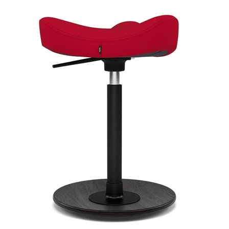 Varier Furniture Move Compact - Red Polyester - Black base