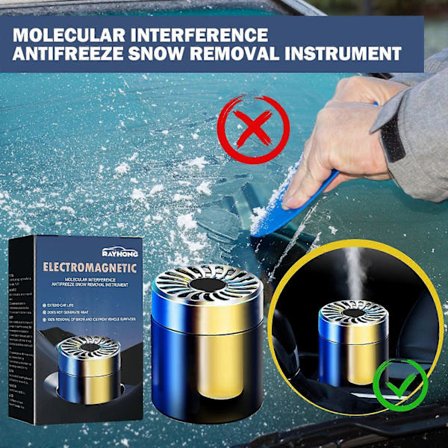 Afiser. Den kan opvarme indersiden og ydersiden af bilen