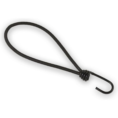 25 stk elastisk med krok 20 cm presenning ekspander spenner med spiral krok øye 200 mm Ø 6 mm ekspander øye svart