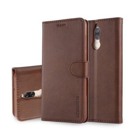 Huawei Mate 10 Lite Lc.imeeke Flipfodral I Pu Läder - Kaffe