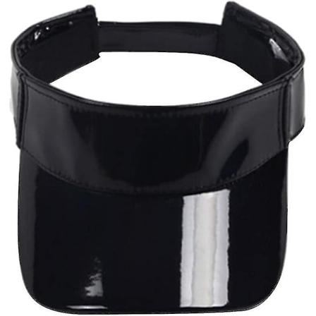 Sommer Tom Solskærm Justerbar Sommerhat Baseball Tennis Golf Visirer Hatlaser - Q1 black