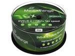 MediaRange DVD+R x 50 - 4.7 GB - lagringsmedier