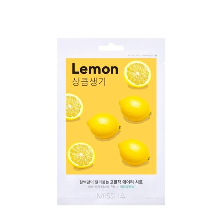 MISSHA Mask Airy Fit Sheet Lemon 19g - Maschera Idratante viso