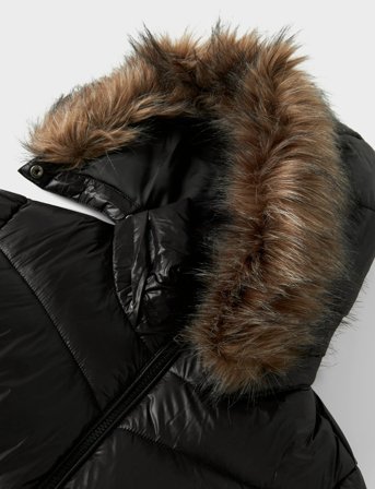 name it Nkfmarion Puffer Jacket - Black - 134