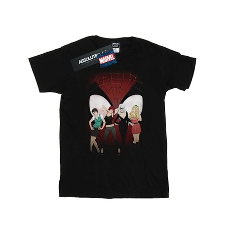 Marvel Mens Women Of Spider-Man T-shirt XL Svart