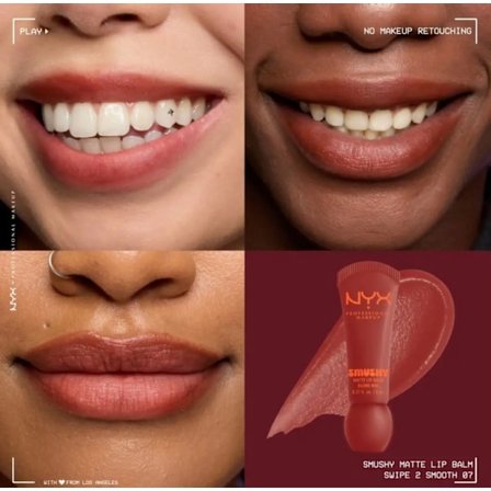 Professionel mat læbestift med en blød, mat finish, fugtgivende og hydrerende, og opbyggelig farve.